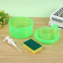 Premium 2-in-1 Kitchen Soap Dispenser with Sponge Holder