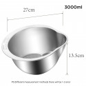Stainless Steel Rice Washer & Strainer Bowl