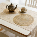 Luxury PVC Dining Table Mat – 6 Pcs Set