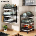 Wall Fitting Kitchen Dish Rack