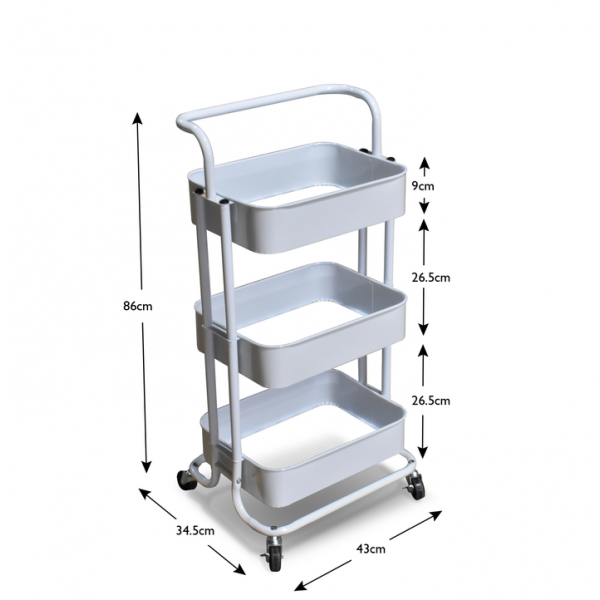 Kitchen Trolley 3 Layer