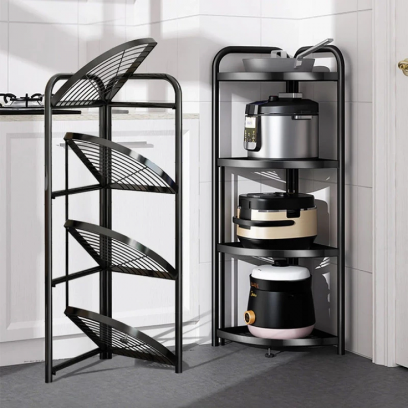Foldable 4 Tier Corner Stand
