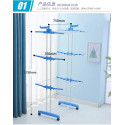 3 Layer High Quality Cloth Rack