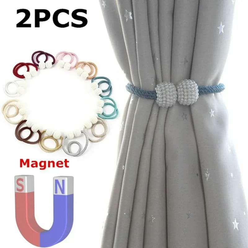 Magnetic Curtain Belt  2Pcs Set