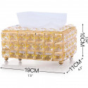 Premium Crystal Glass Tissue Box