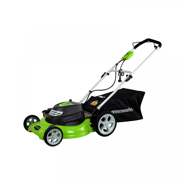 Greenworks 12 Amp 20-Inch 3-in-1Electric Corded Lawn Mower