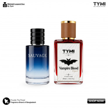 Midnight Legend Duo | Sauvage + Vampire Blood Perfume Combo