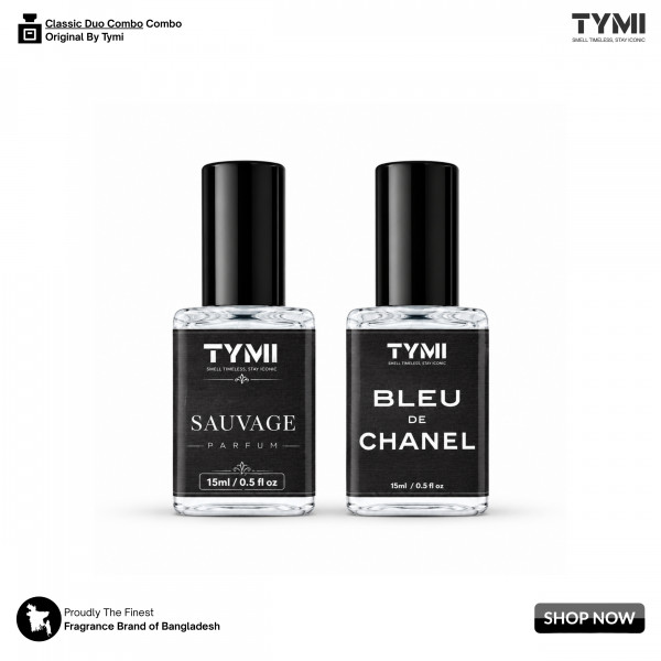 Signature Luxury Collection | Sauvage & Bleu De Chanel Perfume Combo (2 Pcs) - TYMI