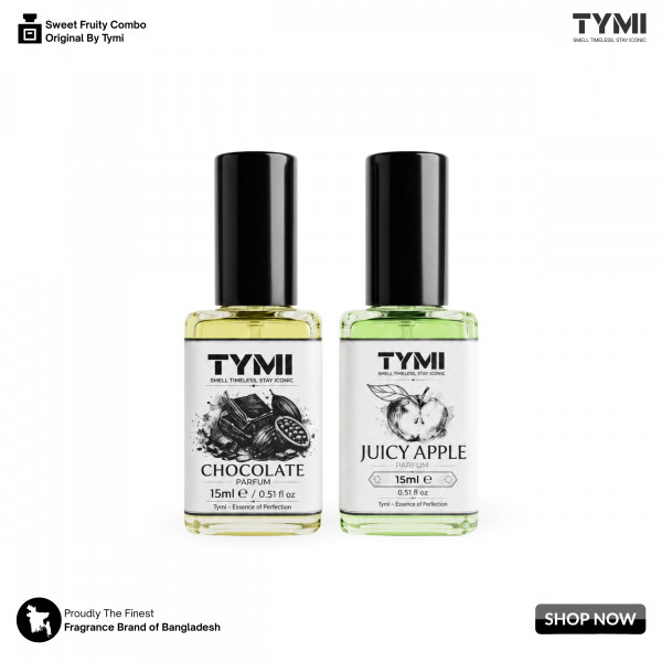 Sweet Indulgence Collection | Juicy Apple & Chocolate Musk Perfume Combo (2 Pcs) - TYMI