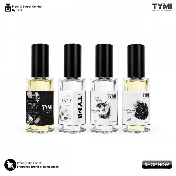 Fresh & Sweet Combo | 4 Premium Everyday Perfume Set