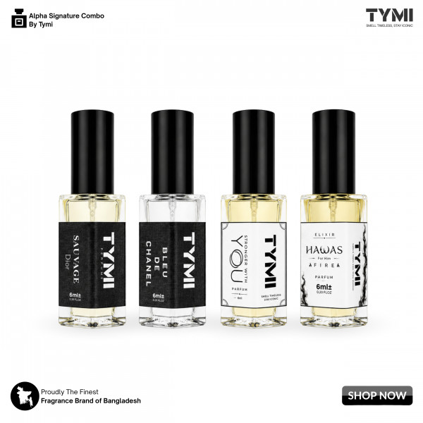 Alpha Signature Combo | 4 Premium Men's Perfume Set (6ml × 4) 