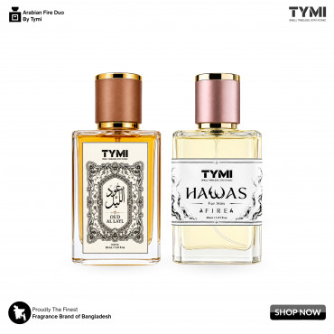 Arabian Fire Duo | Oud Al Layl + Hawas Fire Premium Perfume Combo