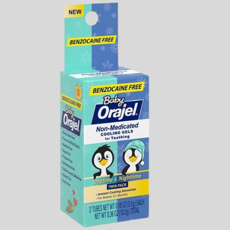 ORAJEL BABY DAY/NIGHT TIME TWIN PACK .36OZ