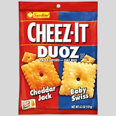 CHEEZ IT DUOZ CHED J...