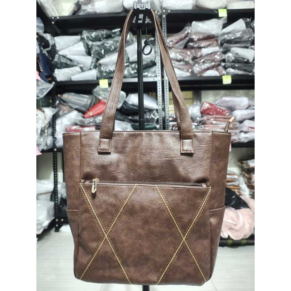 Women Shoulder Bag Coffee color
