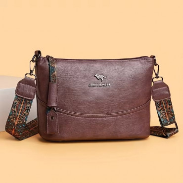 1 Vintage-Style Shoulder Bag Pink
