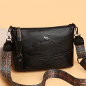 1 Vintage-Style Shoulder Bag Black