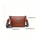 1 Vintage-Style Shoulder Bag Black