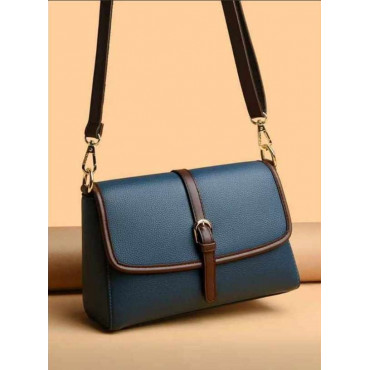 Trim Crossbody Blue color