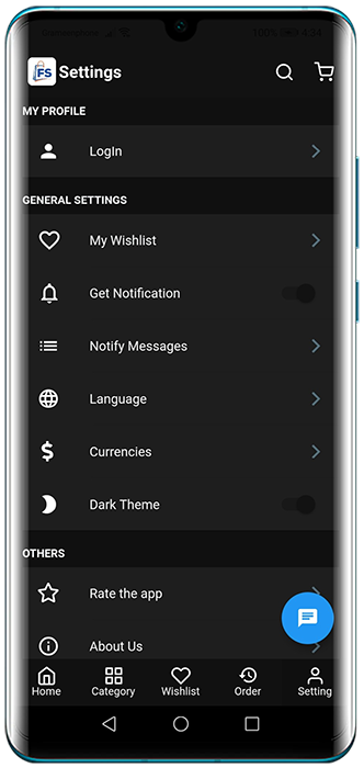 Flatshop Magento (Android)