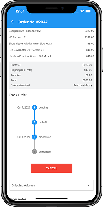 Flatshop Prestashop (iOS)