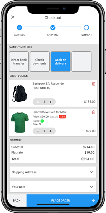 Flatshop Prestashop (iOS)