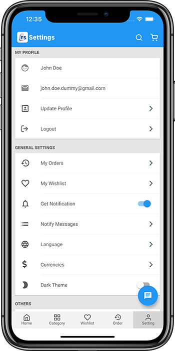 Flatshop Prestashop (iOS)
