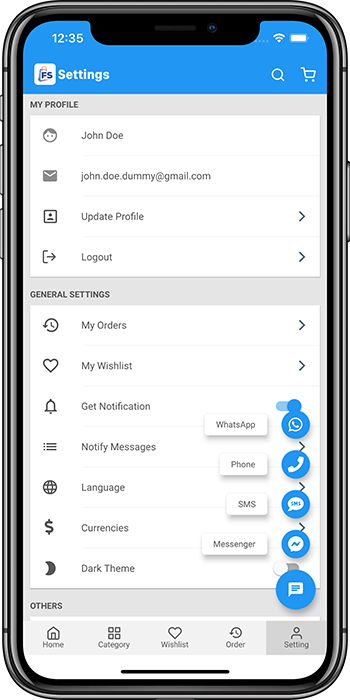 Flatshop Prestashop (iOS)