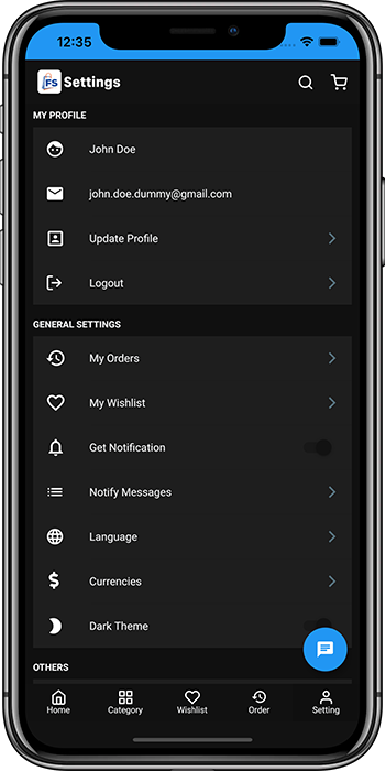 Flatshop Prestashop (iOS)