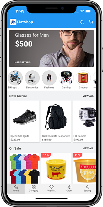 Flatshop Prestashop (iOS)